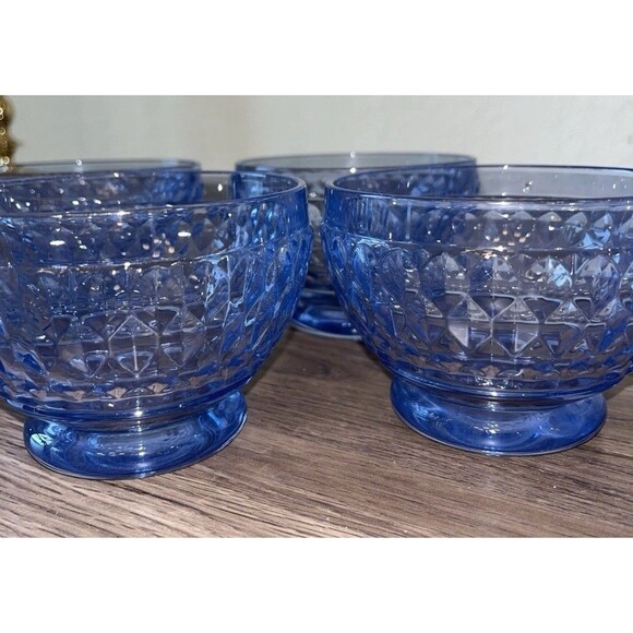 4x Villeroy&Boch Boston Bowls, Appetizer/Dessert Bowl, Blue, Stackable main image 2